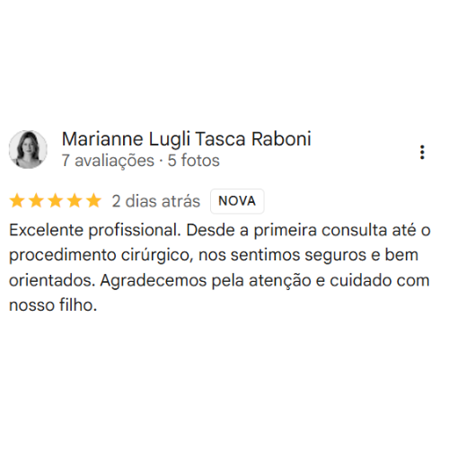 Depoimento Google