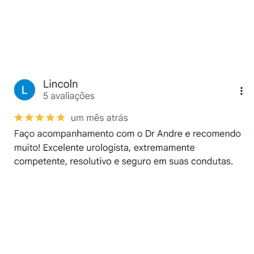 Depoimento Google
