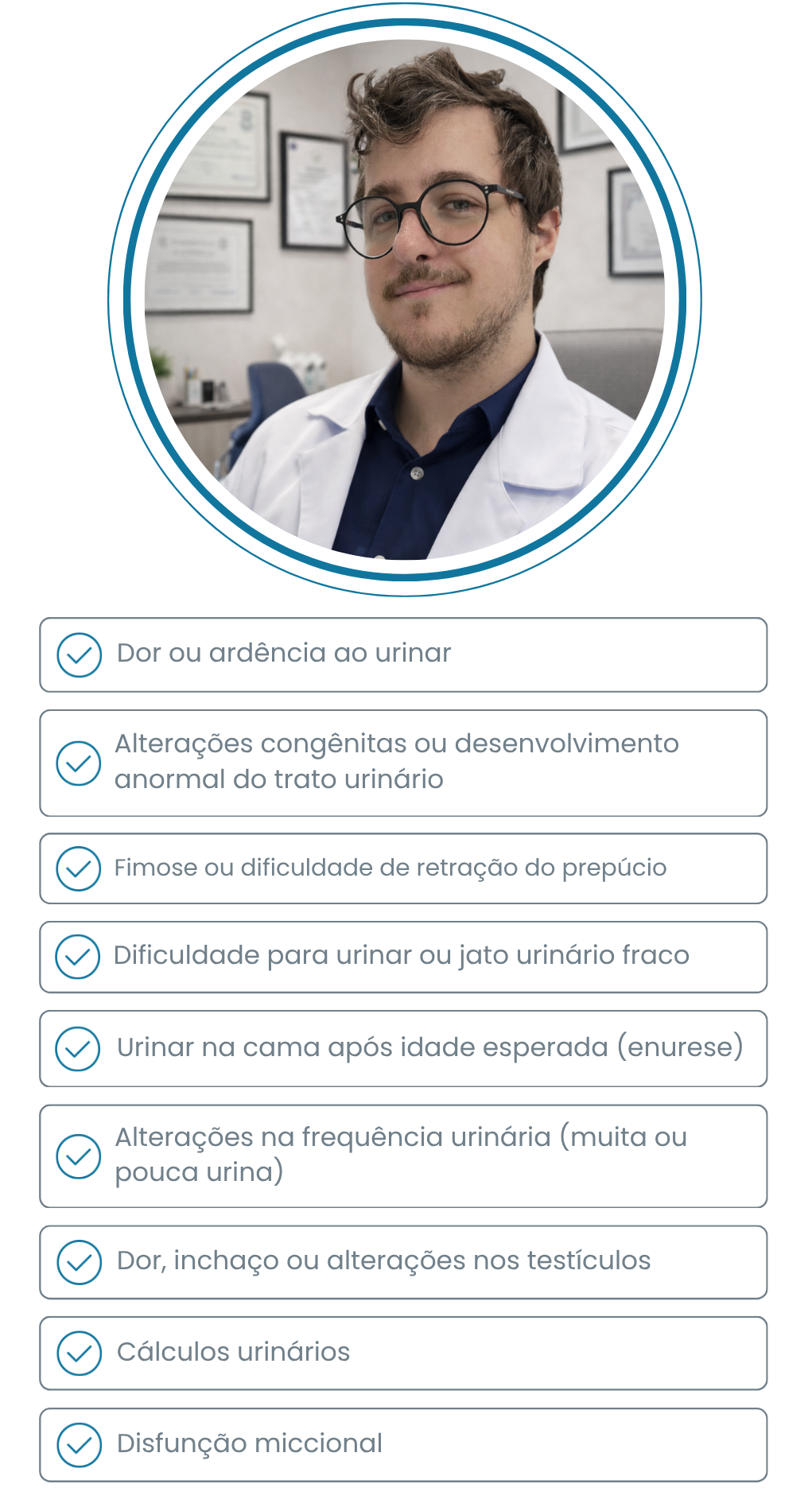 Principais queixas e indicações de avaliação em mobile