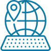 Ícone de atendimento online